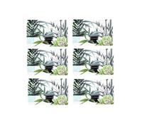 - Lot de 6 sets de table Nenu - 28 x 43 cm - Vert