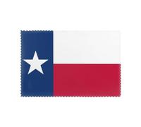 Lot de 6 sets de table pour table de salle à manger - Imperméables - Faciles à nettoyer - Résistants à la chaleur - Antidérapants - Pour intérieur et extérieur - Motif drapeau du Texas - 45,7 x 30,5