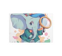 Lot de 6 sets de table pour table de salle à manger WHJDPP The Little Elephant on The Adventure Impression hôtel famille banquet
