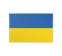 Lot de 6 sets de table résistants à la chaleur Motif drapeau de l'Ukraine