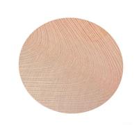 Lot de 6 sets de table ronds dorés en vinyle PVC à isolation thermique avec motif doublé pressé, résistants à l'huile, faciles à nettoyer pour maisons, restaurants, salle à manger de mariage (or rose)