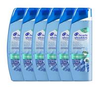 Lot de 6 shampoings anti-pelliculaires Head & Shoulders Pure Intense - 250 ml chacun, au menthol rafraîchissant