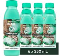[Lot De 6] Shampooing Fructis Hair Food Hydratant Aloe Vera 350ml[Z464]