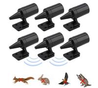 Lot de 6 sifflets anti-sangliers à ultrasons pour animaux tels que sangliers, cerfs, renards, lapins, ultrasons efficaces contre les animaux sur la route