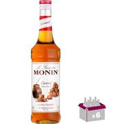 Lot de 6 Sirop Monin - Caramel - 70cL