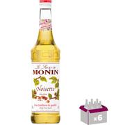 Lot de 6 Sirop Monin - Noisette - 70cL