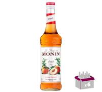 Lot de 6 Sirop - Pêche 1L