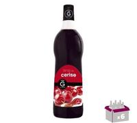 Lot de 6 Sirops Rioba - Cerise - 6x1L