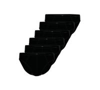 Lot de 6 Slips mini Homme Micro Modal Ammann 10111 M-2XL Blanc et Noir