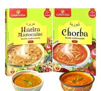 Lot de 6 Soupe Harira Marocaine 100G | Recette Authenthique & Traditionnelle | Laaroussa (Harira)