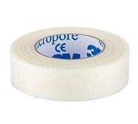 Lot de 6 Sparadrap hypoallergénique Micropore - Blanc - 1,25 cm x 9,1 m - 3 M