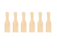 Lot de 6 Spatules à Raclette ""Convi"" 15cm Naturel