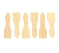 Lot de 6 spatules à raclette en bois 13 cm Fackelmann Wood Edition Bois G