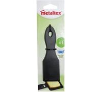 Metaltex Spatule raclette Futura – Nylon – Lot de 6 – Noir