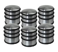 Lot de 6 stop-portes - Solide & Pratique - en Inox