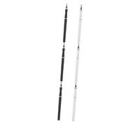 Lot de 6 Stylets capacitifs ergonomiques et légers, compatibles avec Les tablettes et téléphones for Dessiner et écrire sur écran Tactile(Silver Blackx5pcs,Mediumx4pcs)