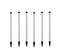 Lot de 6 stylets universels à pointe fine pour téléphone/iPad/Android/tablette et autres écrans tactiles - Stylet de haute précision pour tous les appareils à écran tactile universel