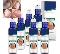 Lot de 6 stylos à bille de soin des ongles, pour la croissance des ongles, protège les cuticules, favorise naturellement la grossesse, la réparation, renforce les ongles cassés, empêche la formation