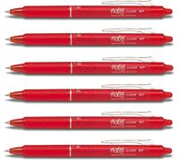 Pilot Bolígrafo Borrable de Punta de Bola 0.7mm Rojo
