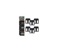 Lot de 6 supports de batteries MAKITA 18V LXT par StealthMounts® (Noir)