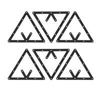 Lot de 6 Supports de Billard triangulaires pour Table de Billard