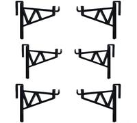 Lot de 6 supports de cadre pour ruche pour une gestion sécurisée du cadre, essentiel pour les opérations des apiculteurs (noir)
