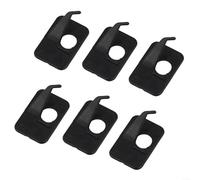 Lot de 6 supports de flèche pour arc recourbé main droite - Auto-adhésif - Portable - Réduit les frottements - Protection pour flèches - Accessoires de tir à l'arc