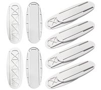 Lot de 6 Supports de multiprise Auto-adhésifs pour Prise Murale - Protection Contre Les surtensions - Support de Bande de câble pour télécommande routeur, routeur WiFi boîte à mouchoirs Ordinateur