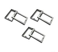 Lot de 6 supports d'extension muraux compatibles avec interrupteurs à bascule et prises de courant standard pour câblage de nouveaux bâtiments (vert)