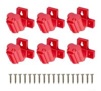 Lot de 6 supports d'outils compatibles avec M12 avec vis pour perceuses 12 V et optimisation de l'espace d'établi