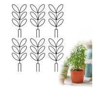 Lot de 6 Supports pour Plantes grimpantes, Tuteurs pour Plantes d’intérieur avec Design élégant pour Monstera, Philodendron, Hoya et Plus, Accessoires de Jardin durables avec revêtement résistant aux