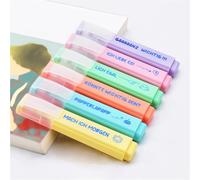 Lot De 6 Surligneurs Amusants, Marqueurs Pastel, Surligneurs - Cadeau Créatif Pour Amis, Camarades De Classe, Enseignants Et Collègues, Fournitures De Bureau.
