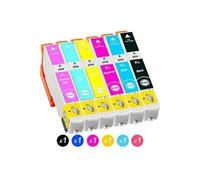 Lot de 6 T2431,T2432,T2433,T2434,T2435,T2436 Cartouches d'encre compatible avec XP-750 XP-850