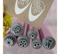 Lot de 6 tampons à ongles pour nail art - Facile à utiliser pour femme