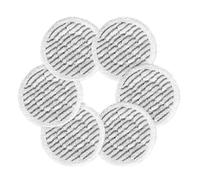 Lot de 6 tampons de nettoyage de rechange pour balai vapeur Shark S7000 Series haute absorption lavables en machine pour enlever les taches de sols durs