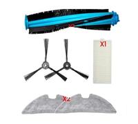 Lot de 6 tampons de nettoyage for brosse principale, brosse latérale, filtre, serpillière, compatibles avec Airrobo T9 et Eufy L35+, accessoires for aspirateur