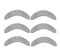 Lot de 6 tampons de rechange pour aspirateur robot - Compatibles avec IRobot Roomba Combo J7+/j9+, Combo 10 Max, lavables et réutilisables