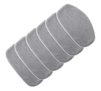 Lot De 6 Tampons De Rechange Pour Nettoyeur Vapeur Leifheit Cleantenso, Balai à Vapeur, SerpillèRe Pour Un Nettoyage En Profondeur