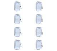 Lot de 6 Tampons Microfibre pour Bissell 1867 Lavables(8pcs) | Compatible modèles 1867, 3255, 720020, fixation sécurisée, nettoyage optimal, lot de 6 pièces