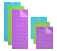 Lot de 6 tapis de découpe pour Cricut - 11,4 x 30,5 cm + 11,4 x 16,5 cm - Adhérence standard - Vinyle adhésif de rechange antidérapant