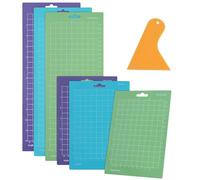 Lot de 6 tapis de découpe pour Cricut Joy Xtra - 2 tailles différentes - Tapis de découpe - Papier vinyle - Avec grille flexible et durable