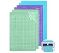 Lot de 6 tapis de découpe pour Cricut Joy Xtra - Tapis de découpe autocollant - Antidérapant - Accessoires pour projets de bricolage (2 LightGrip + 2 StandardGrip + 2 StrongGrip)