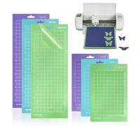 Lot de 6 tapis de découpe pour Cricut Maker 3/Explore 3/Air2/Air One, accessoires de rechange pour Cricut, tapis de découpe autocollant, parfait pour la couture, le matelassage et le bricolage (256 x