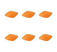 Lot de 6 tapis lavables pour nichoir de poule et poule, éponge douce, design facile à nettoyer, surface de nidification confortable, performance fiable