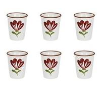 Lot de 6 Tasses à Expresso "Edith" 7cl Multicolore Multicolore