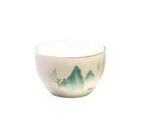 Lot de 6 tasses à thé en porcelaine blanche - Silla Lohan - Castle Peak