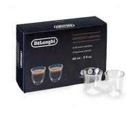 Lot de 6 tasses Essential Collections DLSC300 Cafetière, Machine à Café 5513284431 DELONGHI, KENWOOD, ARIETE, BRAUN, NESPRESSO,