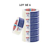 Lot de 6 TESA KREPP Masquage standard - Largeur 38mm