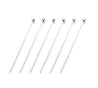 Lot de 6 testeurs de gâteaux en acier inoxydable réutilisables