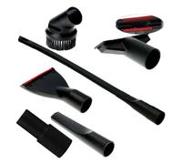 Lot de 6 têtes Brosse d'aspiration 35 mm for dépoussiérer Les recoins et escaliers, compatibles avec aspirateurs Kärcher, Miele, AEG, Bosch Siemens